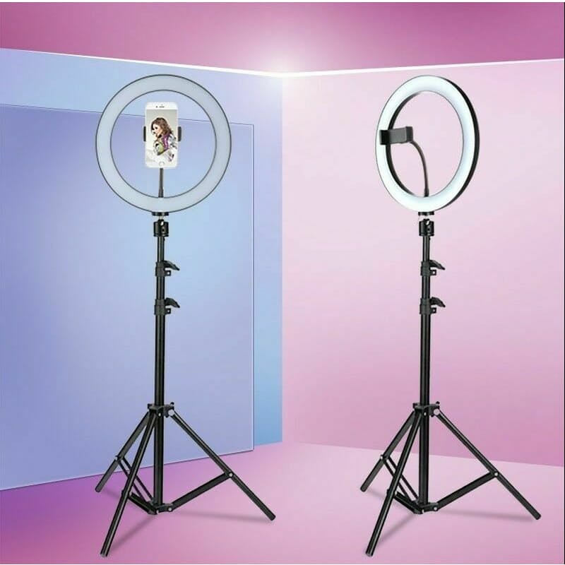 Ring Light - LED On Tripod -Built in USB charge port & dimmer switch- 45cm (18inch) - Image 3