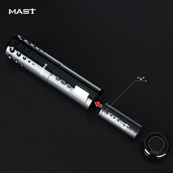 Mast Lancer Wireless Rotary Tattoo Pen Machine With Two Batteries