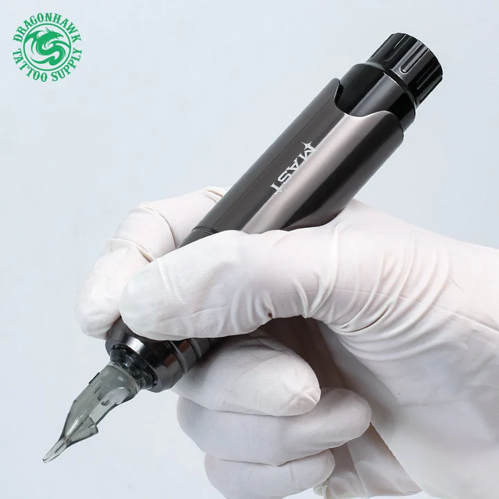 Mast P10 Rotary Pen Machine for PMU SMP Cartridge Tattoo Pen Machine-Light Blue 3.0mm Stroke - Image 2