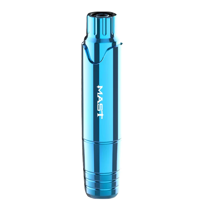 Mast P10 Rotary Pen Machine for PMU SMP Cartridge Tattoo Pen Machine-Light Blue 3.0mm Stroke