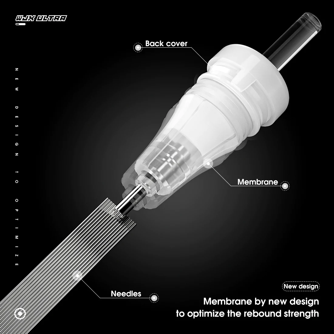 WJX ULTRA - Cartridge Needles (0.18mm-0.20mm) 5mm Taper - Liners - Image 11