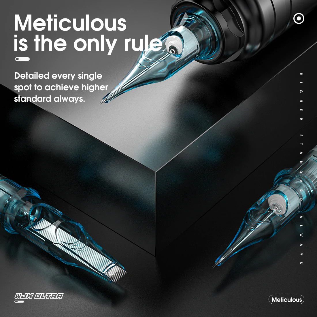 WJX ULTRA - Cartridge Needles (0.18mm-0.20mm) 5mm Taper - Liners - Image 6