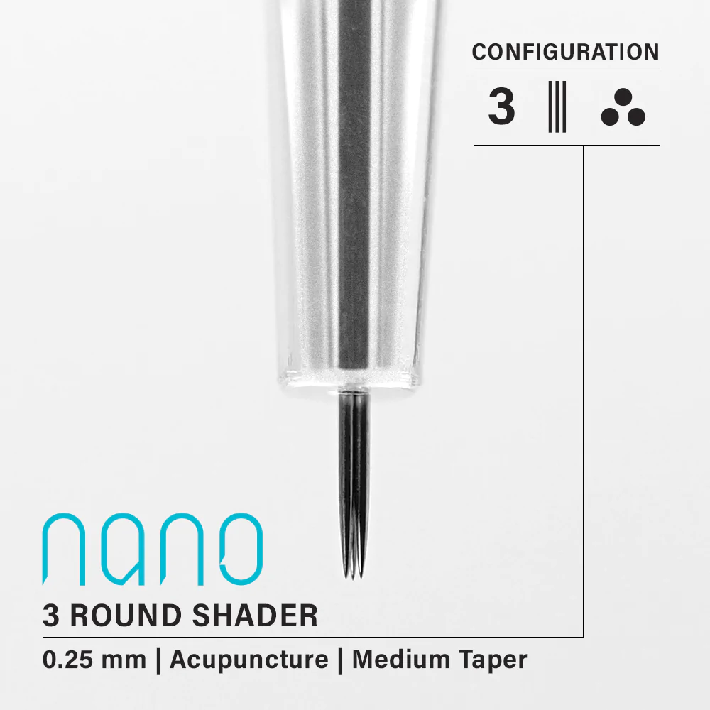 Vertix Nano Cartridges 0.20mm - 0.25mm Acupunture Taper (20 pack) - Image 6