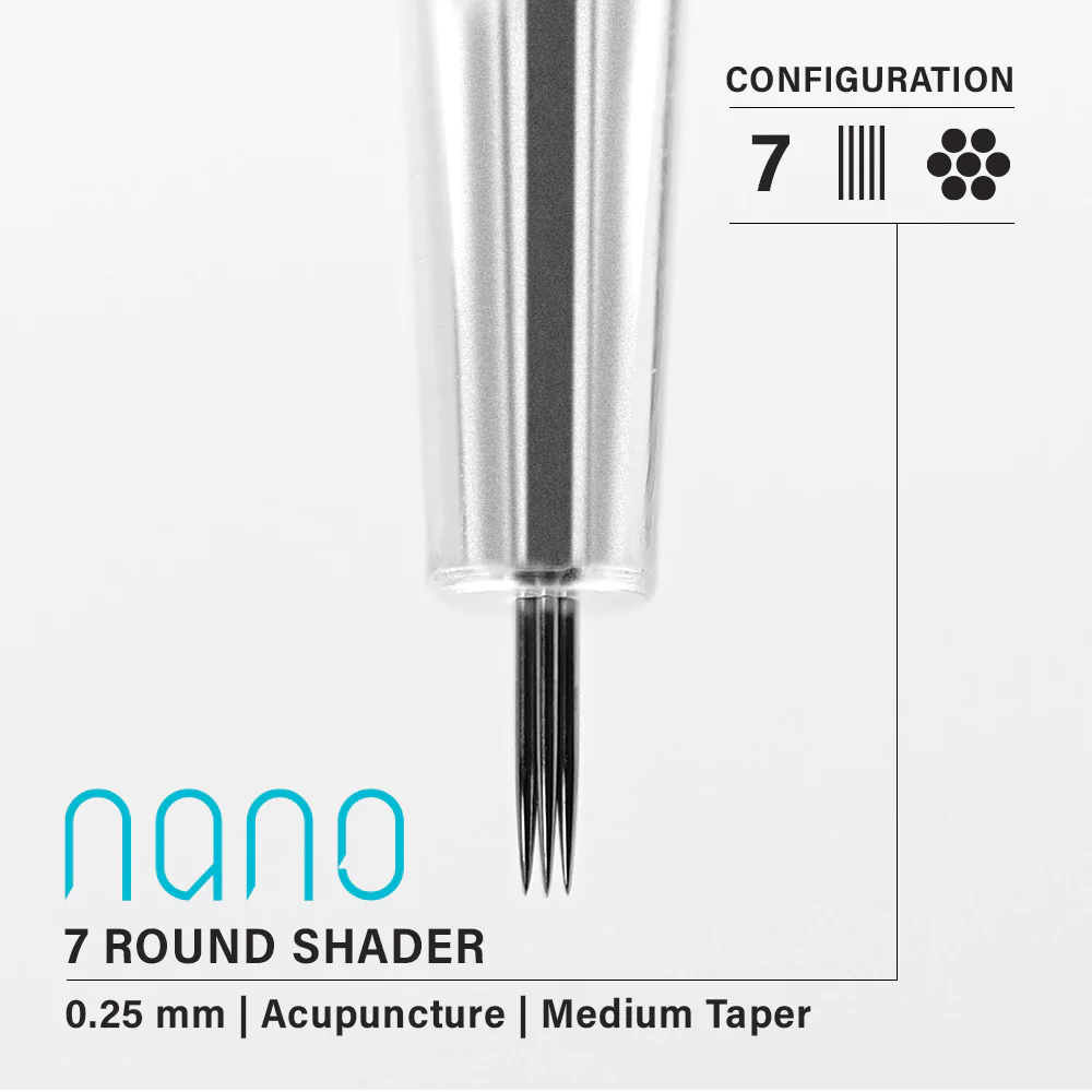 Vertix Nano Cartridges 0.20mm - 0.25mm Acupunture Taper (20 pack) - Image 8