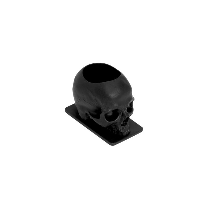Saferly Skull Ink Caps- LARGE- Black -20pcs - Image 2