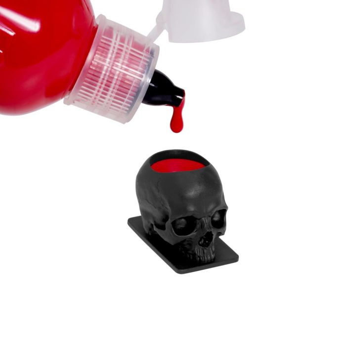 Saferly Skull Ink Caps- LARGE- Black -20pcs