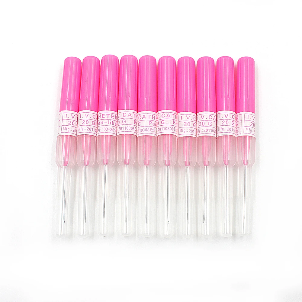20G- I.V. Catheter Piercing Needles-50pcs Sterilized