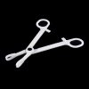 Disposable Round Open Forceps Ear Nose - 10pcs