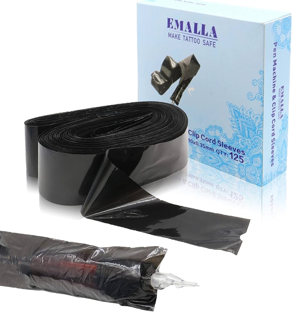 Black Clip Cord Covers-125 per box