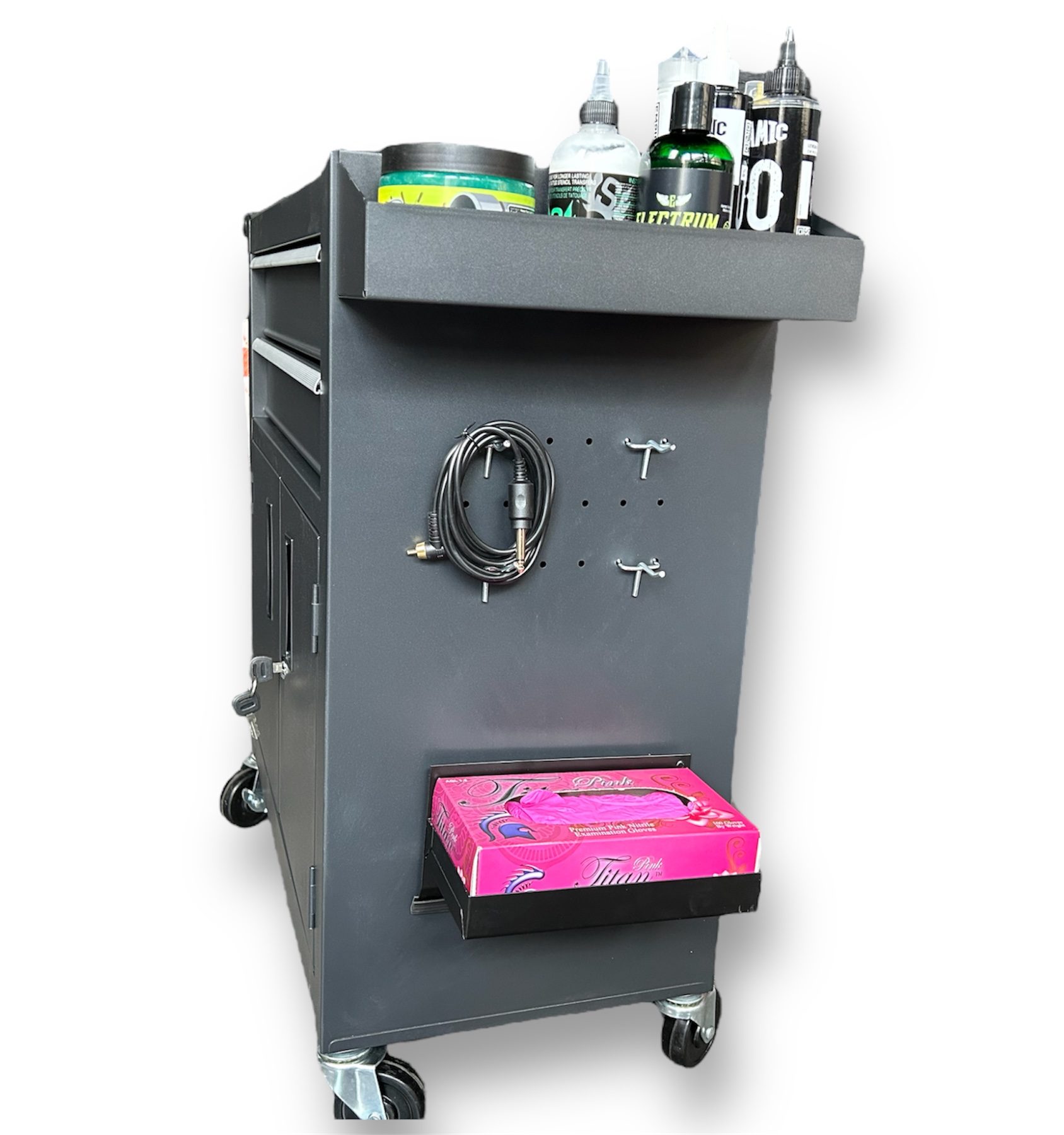 Tattoo Rolling Work Station-Black - Image 3