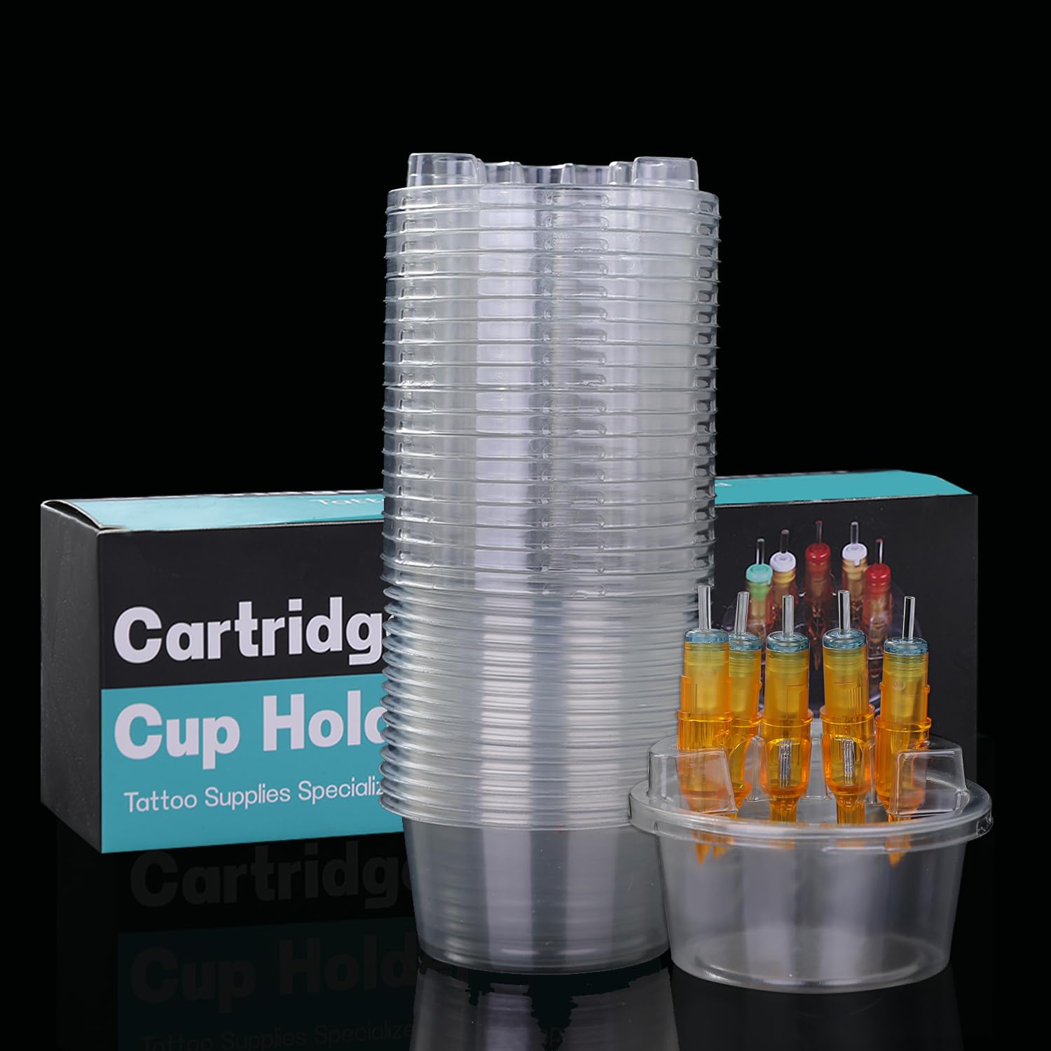 Disposable Cartridge QuickTray with Reservoir- Clear - 20 per box