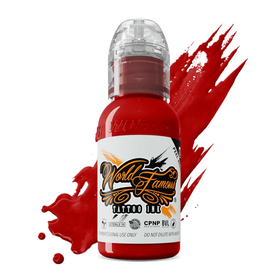 STRAIGHT RED - World Famous Ink -1oz