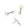 1pc- Implant Grade Titanium Threadless Push In Key Top