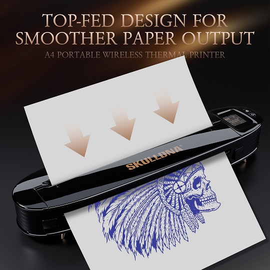 SKULLDNA SP30 Wireless Stencil Printer - BLACK - Image 2
