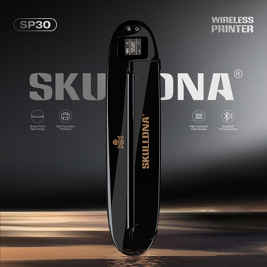 SKULLDNA SP30 Wireless Stencil Printer - BLACK