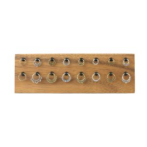 Suar wood Display for Circular bars & Segment rings