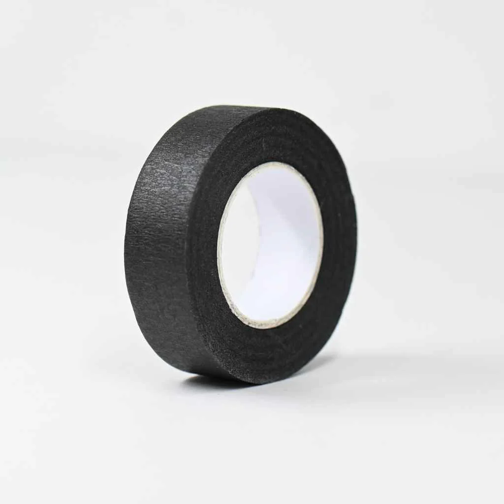 Black Masking Tape for Workstation- 1.8CM x 25M