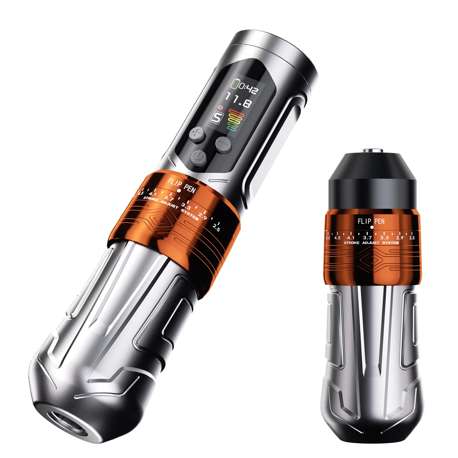 BRONC X2 NEO – Upgraded 7.1 mNM Adjustable Wireless Tattoo Pen - Image 5
