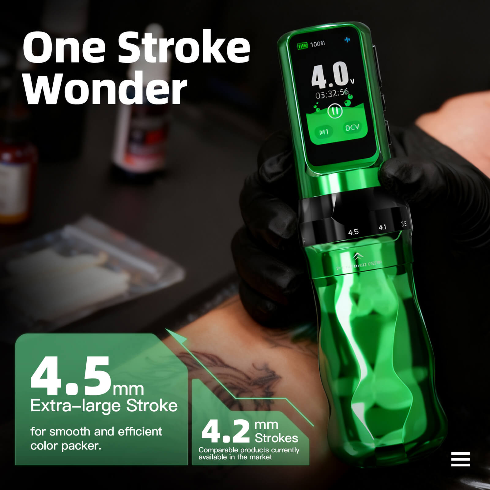 Dragonhawk Fold Pro - Year of The Horse Edition - Tattoo Machine
