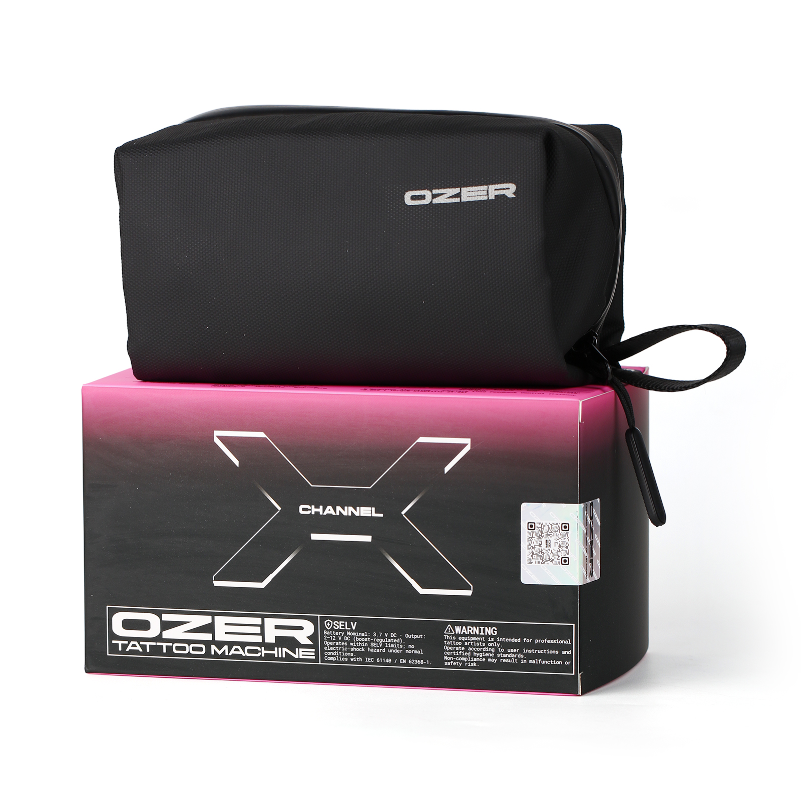 Ozer X - Channel Tattoo Machine-4.2mm Stroke - Pink - Image 6