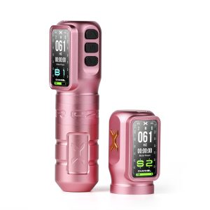 Ozer X - Channel Tattoo Machine-3.5mm Stroke - Pink