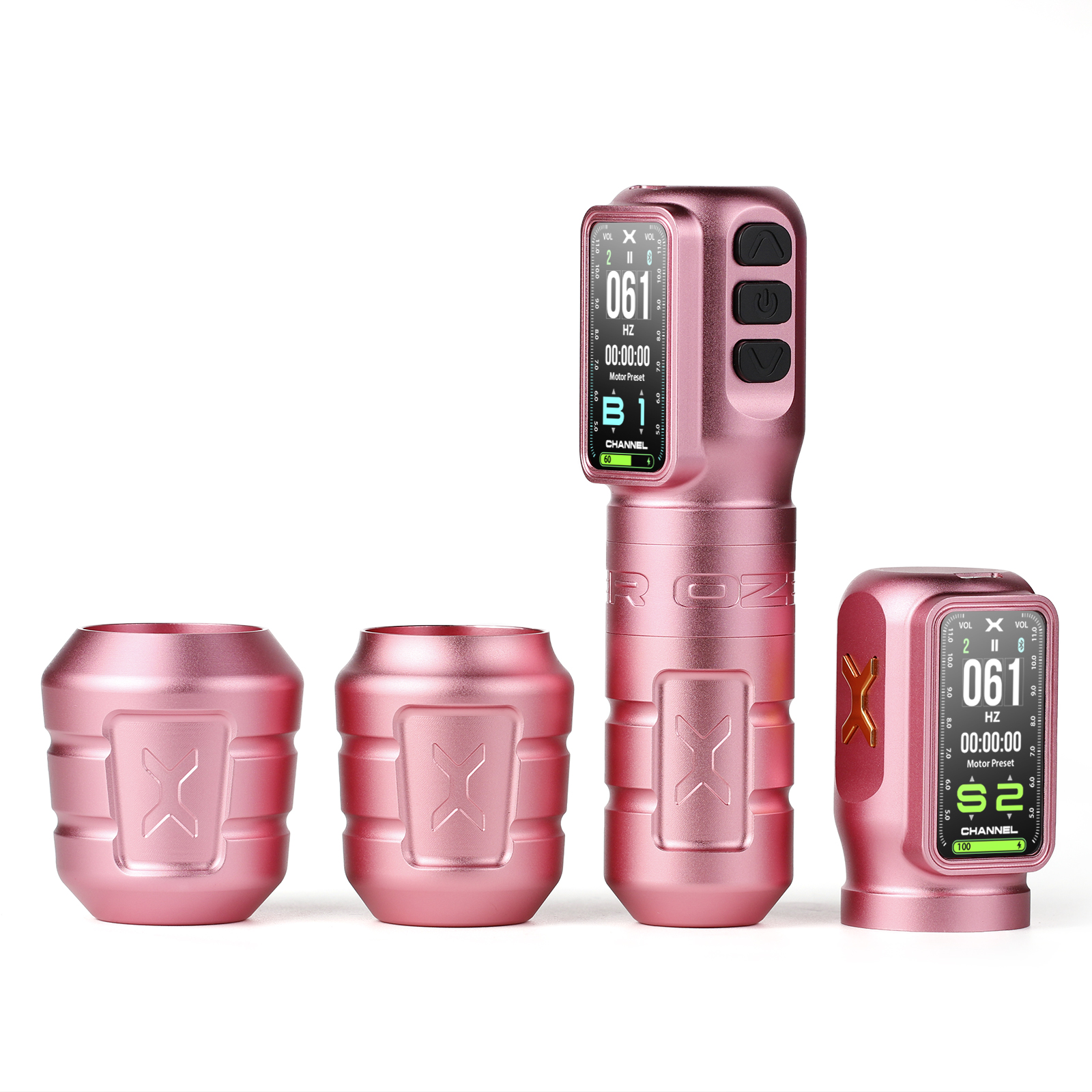 Ozer X - Channel Tattoo Machine-4.2mm Stroke - Pink - Image 8